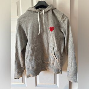 Comme des garcons hoodie size medium
